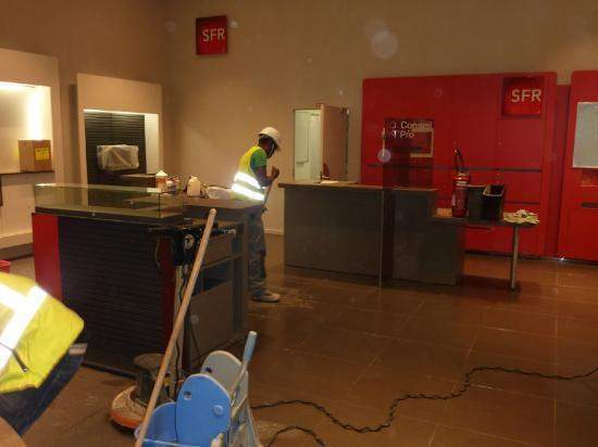Remise en état après travaux, Le Raincy